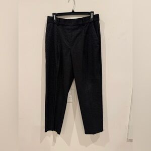 LOFT Black Glitter Pants